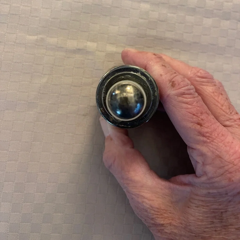 Neiman Marcus 2001 silver-plated wine bottle stopper Out of this World Universe